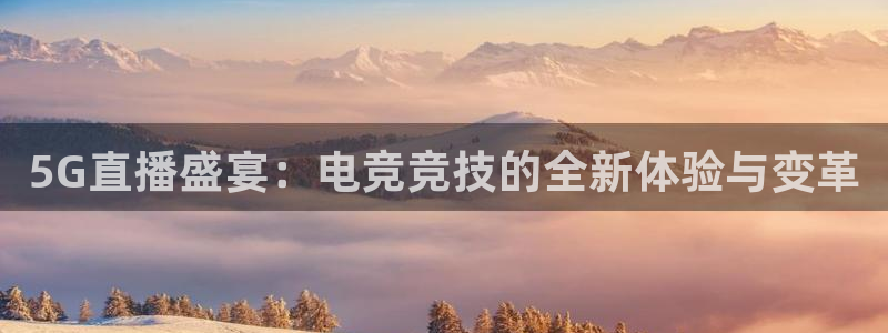 51视频直播沐阳台球最新消息：5G直播盛宴：电竞竞技的全新体验与变革